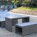 Диван-Трансформер AFINA плетеный из иск. ротанга S330G-W78 Grey купить в Анжеро-Судженске