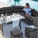 Комплект мебели AFINA плетеной из иск. ротанга AFM-307G-Grey купить в Анжеро-Судженске
