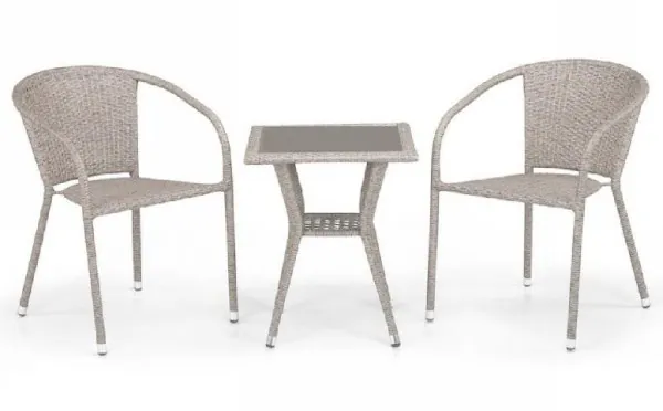 Комплект плетеной мебели AFINA из иск. ротанга T25C/Y137C-W85 Latte 2Pcs купить в Анжеро-Судженске