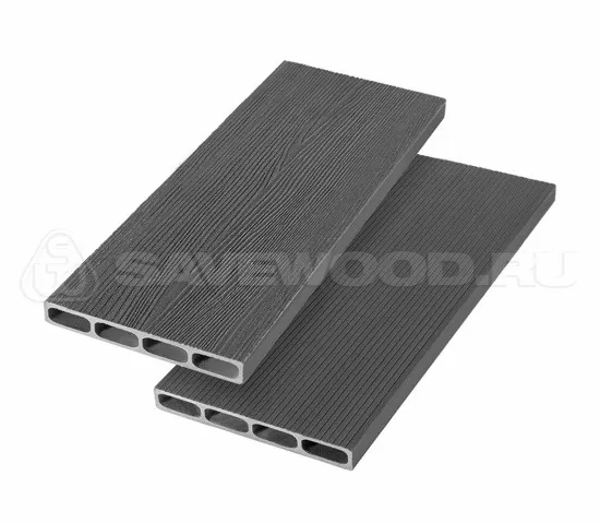 Грядочная доска ДПК 3D Savewood SW Rubus (R) графит купить в Анжеро-Судженске