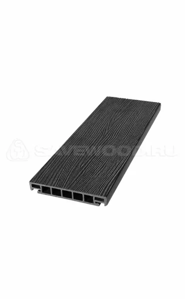 Террасная доска из ДПК SW Salix (S) (R) черный купить в Анжеро-Судженске