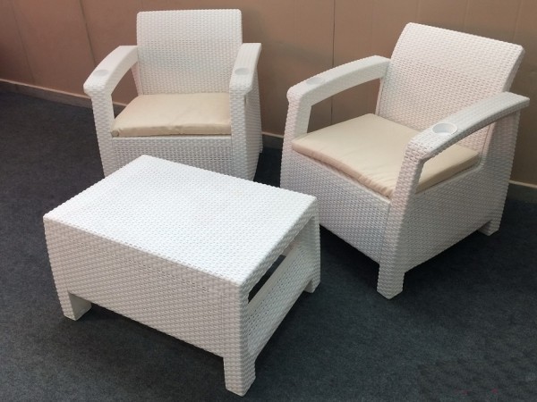 Комплект Yalta Balcony Set белый купить в Анжеро-Судженске