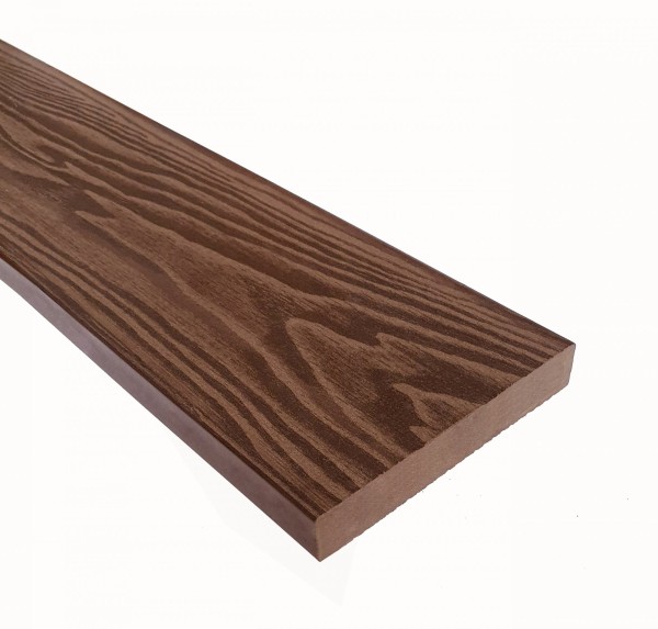 Террасная доска из ДПК Terrapol Смарт 3D Полнотелая без паза Орех Милано купить в Анжеро-Судженске