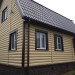 Сайдинг "blockhouse" под бревно, Престиж ВН-01, золотистый купить в Анжеро-Судженске