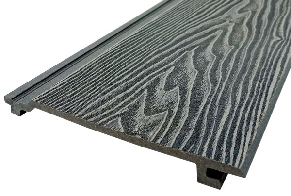 Сайдинг Darvolex 185x19x3000мм, 3D тиснение Серый купить в Анжеро-Судженске