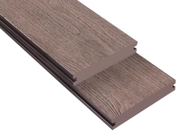 Террасная доска ДПК Outdoor 3D полнотелая NEVADA/CALIFORNIA BROWN коричневая микс купить в Анжеро-Судженске
