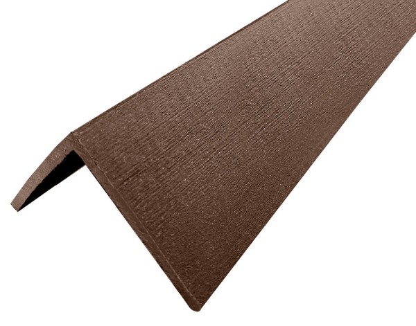 Уголок ДПК для сайдинга 70x70x3000мм Коричневый купить в Анжеро-Судженске