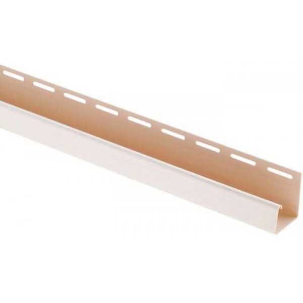 J-профиль Люкс Крашенный, T-15, ВН, Белый купить в Анжеро-Судженске