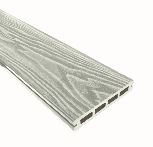 Террасная доска из ДПК Terrapol Смарт 3D Пустотелая с пазом Дуб беленый купить в Анжеро-Судженске