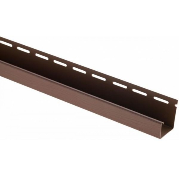 J-профиль Люкс Крашенный, T-15, ВН, Тёмный Орех купить в Анжеро-Судженске