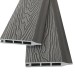 Заборная панель шип-паз EasyDecking Wood-Х 146х20 Серый купить в Анжеро-Судженске