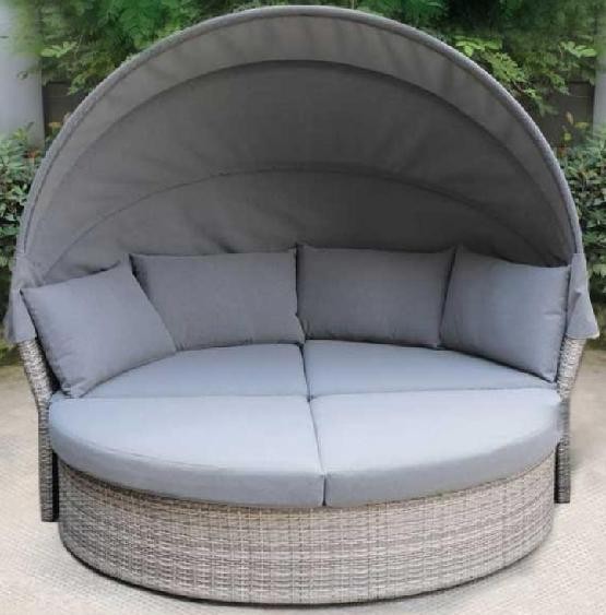 Диван-Трансформер AFINA плетеный из иск. ротанга AFM-325G Grey купить в Анжеро-Судженске