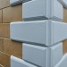 Угол Наружный к Фасадным Термопанелям Доломит Дагестанский Камень 400 мм Белый купить в Анжеро-Судженске