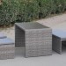 Диван-Трансформер AFINA плетеный из иск. ротанга S330G-W78 Grey купить в Анжеро-Судженске