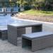 Диван-Трансформер AFINA плетеный из иск. ротанга S330G-W78 Grey купить в Анжеро-Судженске