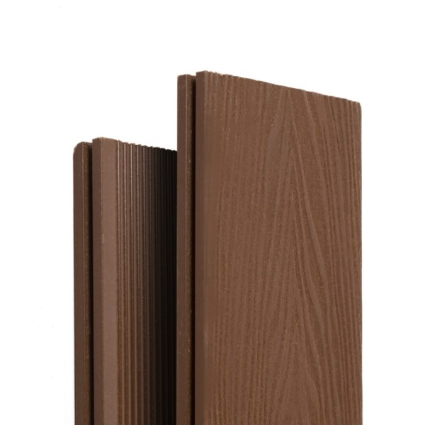 Террасная доска Ecodecking Экстра 3D полнотелая Шоколад купить в Анжеро-Судженске