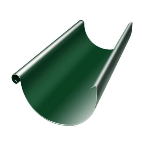 Водосток Grand Line 125x90 – Желоб 3м RAL 6005 купить в Анжеро-Судженске