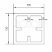 Столб SEQUOIA Evolution 3D WOOD BROWN купить в Анжеро-Судженске