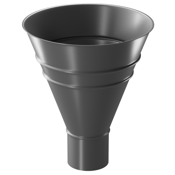 Воронка водосборная Döcke STAL PREMIUM, Графит купить в Анжеро-Судженске