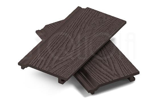 Доска фасадная ДПК 3D SEQUOIA Evolution WOOD BROWN купить в Анжеро-Судженске