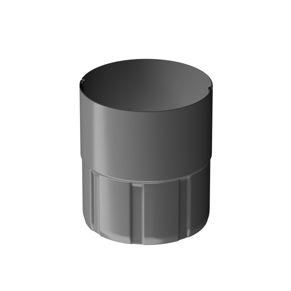 Муфта соединительная для водостока Döcke STAL PREMIUM, Графит купить в Анжеро-Судженске
