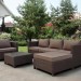 Комплект мебели AFINA плетеной из иск. ротанга YR821A Brown/Beige купить в Анжеро-Судженске