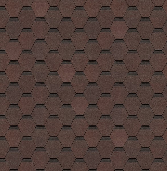 Гибкая черепица Docke, коллекция Шеффилд – Зрелый каштан купить в Анжеро-Судженске