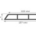 Доска Ромбус 3D ДПК Outdoor STORM GREY серая микс купить в Анжеро-Судженске