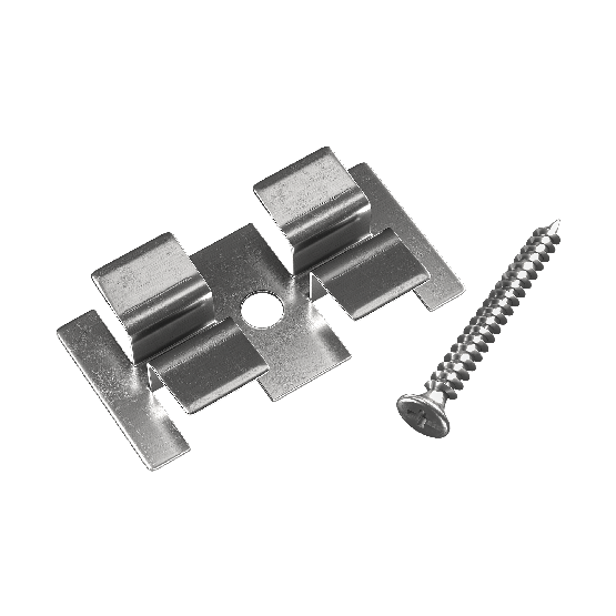 Клипса с саморезом, Grinder шовный монтаж 5 mm купить в Анжеро-Судженске