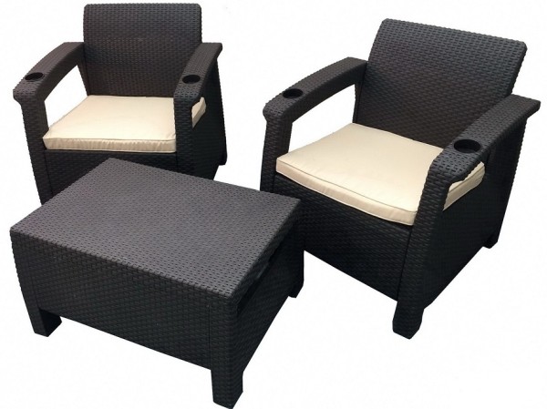 Комплект Yalta Balcony Set венге купить в Анжеро-Судженске