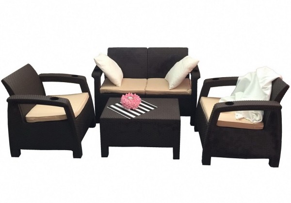 Комплект Yalta Terrace Set венге купить в Анжеро-Судженске