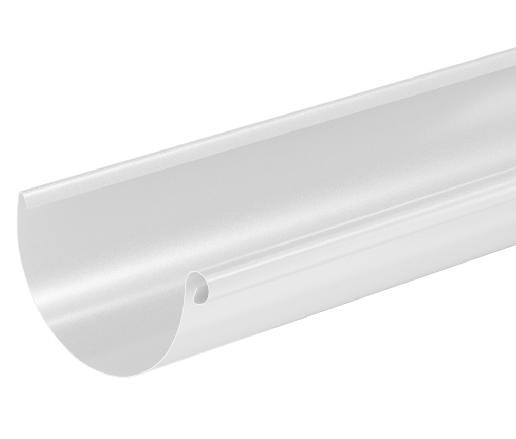 Водосток Aquasistem, система 125x90 - Водосточный желоб 3.00м RAL 9003 Белый купить в Анжеро-Судженске