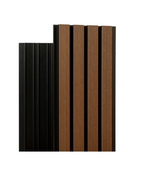 Фасадная реечная панель Ecodecking Скай коэкструзия 200х20х3000 Тик купить в Анжеро-Судженске Фасадная реечная панель Ecodecking Скай коэкструзия 200х20х3000 Тик купить в Анжеро-Судженске