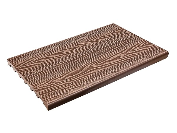 Ступень полнотелая из ДПК Deckart Step 3D Махагон купить в Анжеро-Судженске