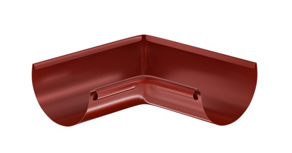 Водосток Aquasistem, система 150x100 - Угол желоба, внутренний 90° RR 29 Бургундский купить в Анжеро-Судженске