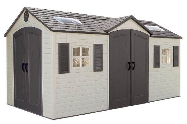 Сарай пластиковый LifeTime 15x8 DD купить в Анжеро-Судженске