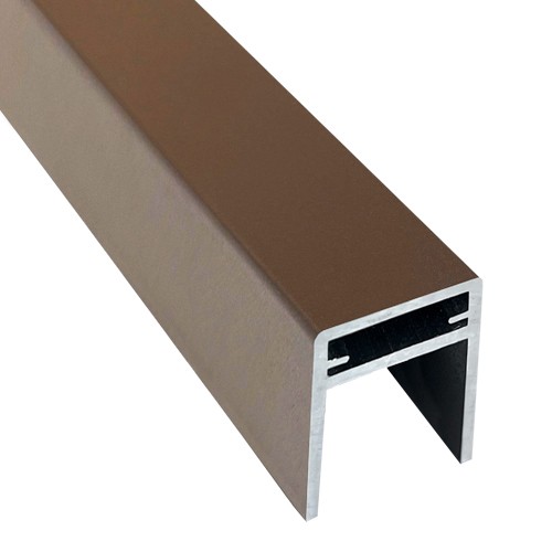 П-профиль Алюминиевый EasyDecking 35x25 Венге купить в Анжеро-Судженске
