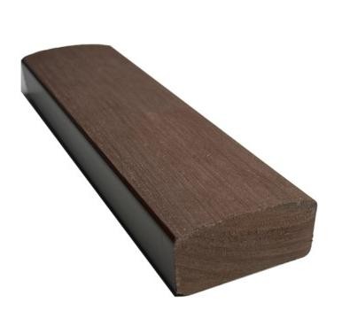 Лавочный брус Ecodecking Некст полнотелый брашированный 70х35 шоколад купить в Анжеро-Судженске