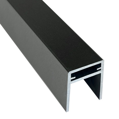 П-профиль Алюминиевый EasyDecking 35x25 Черное дерево купить в Анжеро-Судженске