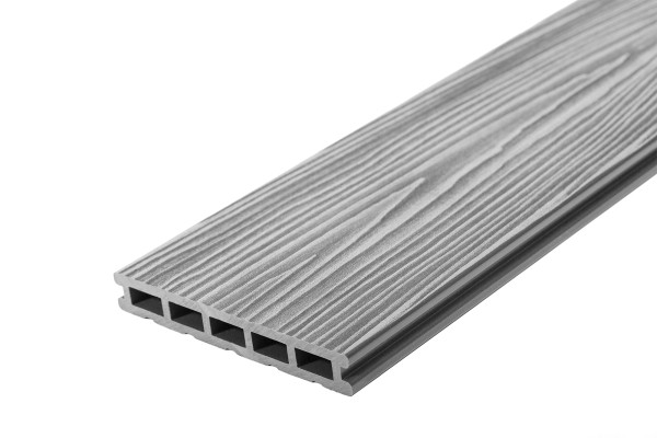 Террасная доска из ДПК RusDecking Unodeck Mogano - Серый купить в Анжеро-Судженске