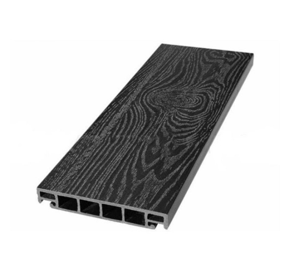 Террасная доска из ДПК SW Salix (T) 2D чёрный купить в Анжеро-Судженске
