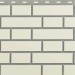 Фасадная панель Альта-Профиль, Кирпич Клинкерный, Белый купить в Анжеро-Судженске