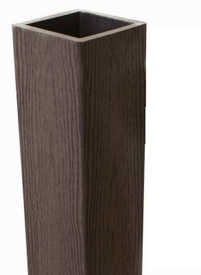 Столб опорный Woodvex Co-Extrusion Венге купить в Анжеро-Судженске