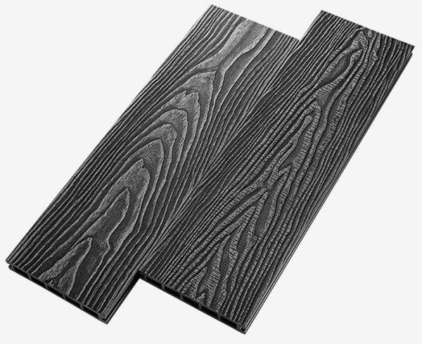Террасная доска из ДПК RusDecking Unodeck Vintage - Графит купить в Анжеро-Судженске