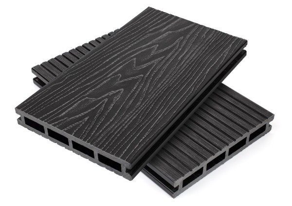 Террасная доская ДПК NanoWood Nature 3D пустотелая Графит купить в Анжеро-Судженске