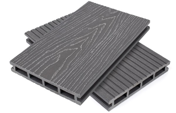 Террасная доская ДПК NanoWood Nature 3D пустотелая Серый купить в Анжеро-Судженске